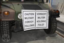 Banner CONVOY FOLLOWS 95 x 65 cm