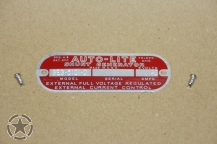 Plate Autolite Generator 5104 D  (Pre Stamped)