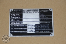 Pate Steyr Daimler Puch