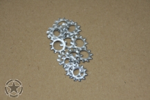 Zahnscheiben 16 Stück 5/16