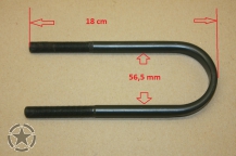 Blattfederbügel Willys MB Trailer