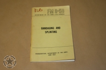 FM 8-50 Bandaging and Splinting 1957
