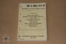 TM 9-1005-213-10 Browning Machine (Gun Vietnam 1968)