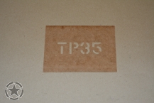 Schriftschablone TP 35 1 Inch