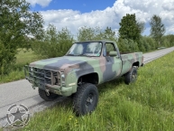 Chevy Pick Up, M1008  , originaler Army-Zustand
