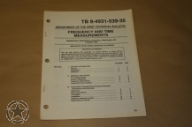 Measurements TB 9-4931-539-35