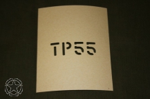 Schriftschablone TP55  1