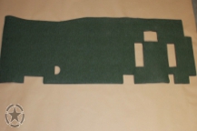 Isoliermatte rechts vorne Fußraum HMMWV