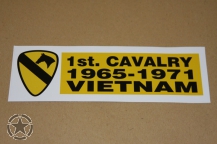 autocollant  Vietnam 1965-1971   / 1 st. Cavalry