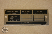 Identification Plate M Serie