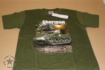 T Shirt Sherman Tank M4