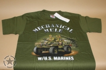 T Shirt US Army Mechanical Mule W/US Marines