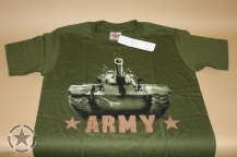 T Shirt US Army Tank M48