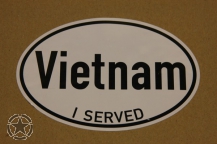 Aufkleber I served Vietnam