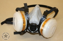 Dual Cartridge Paint Spray Respirator