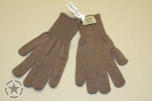 US Fingerhandschuhe, braun small