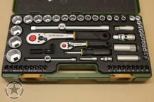 Proxxon Zoll Werkzeug Steckschlüsselsatz 65 teilig