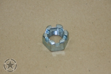 Slotted Nut  5/8-18 UNF  Steel  zinc plated