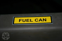 US Army Autocollant Fuel Can