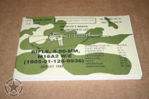 US Army Operators Manual Rifle M16 5.56 mm M16 A2