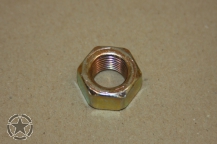 9/16 - 18 UNF Hex nut yellow zinc plated