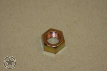 7/16 - 20  UNF Hex nut yellow zinc plated