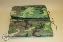 US Army Woodland Camo Wet Weather Poncho Liner