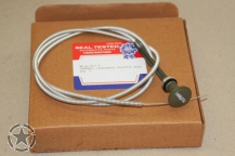 Handgas Zug frühe Ausführung  60 inch (152cm) Plastic knob