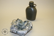 US ARMY Trinkflasche Mit Hülle ACU