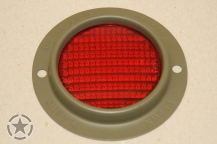 CATADIOPTRE rond  ROUGE